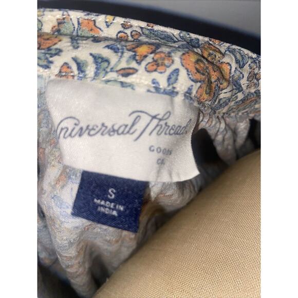 Universal Thread Women’s Popover Top Floral Print 3/4 Sleeve Sz Small - Picture 5 of 6